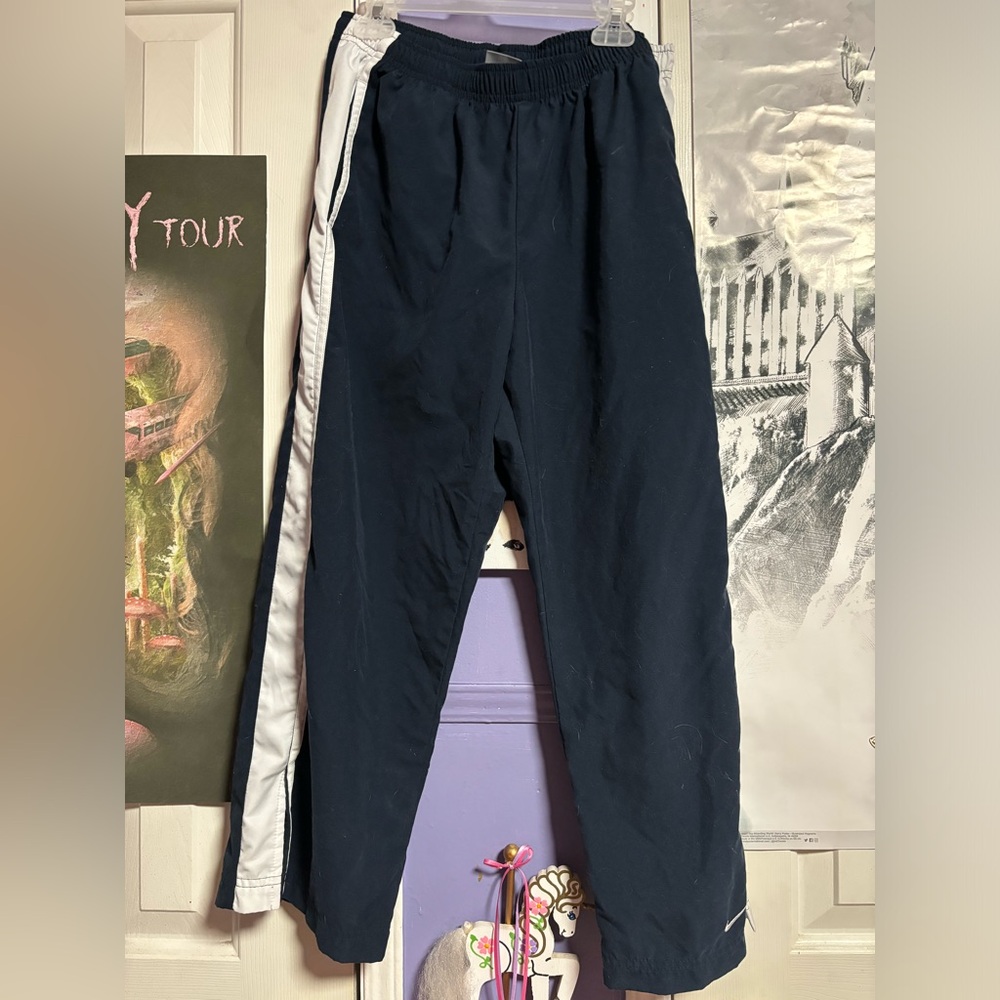 Y2K Nike track pants capri